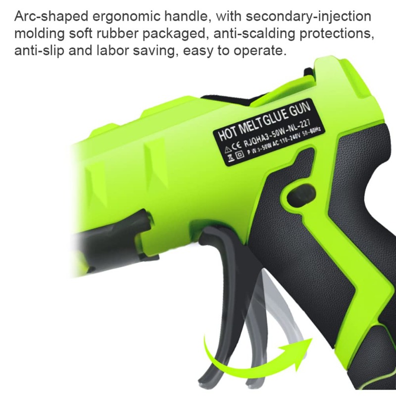 Hot Melt Glue Gun Cordless - HAKSINKY DIY Pistol Las Panas Tanpa