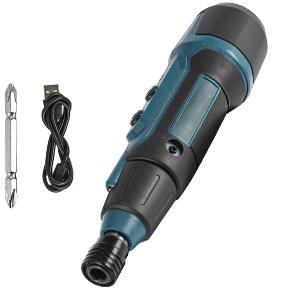 Electric Screwdriver Rechargeable Usb - Obeng Listrik Tanpa Kabel 3,6V dengan