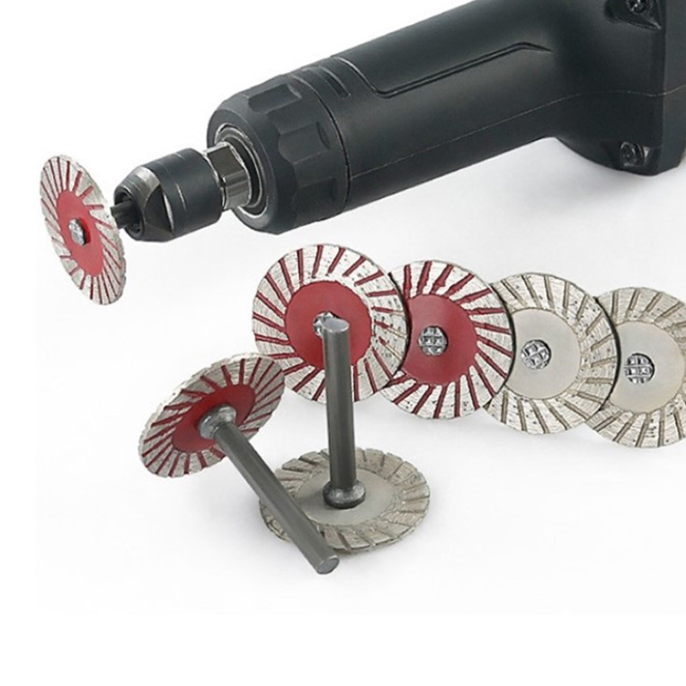 Cordless Rotary Tool Kit Accessories - Cakram pemotong berlian 40mm 6mm, pisau