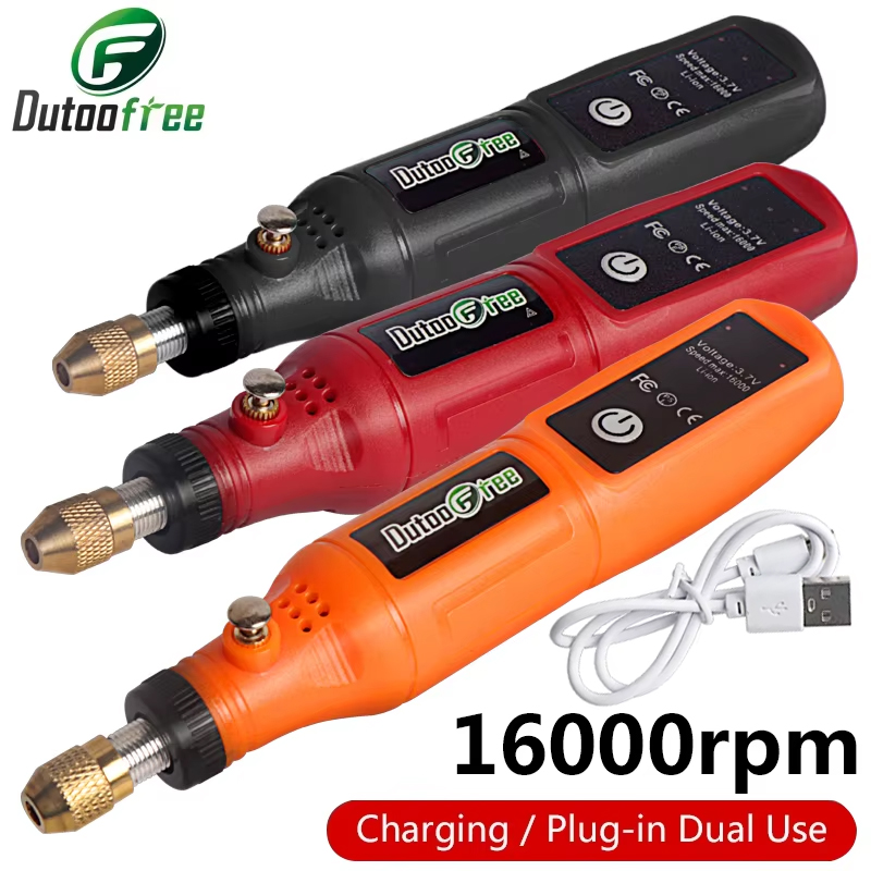 Pena Bor Mini Nirkabel 3.7V un - Cordless Rotary Tool Kit Accessories ulasan dan harga