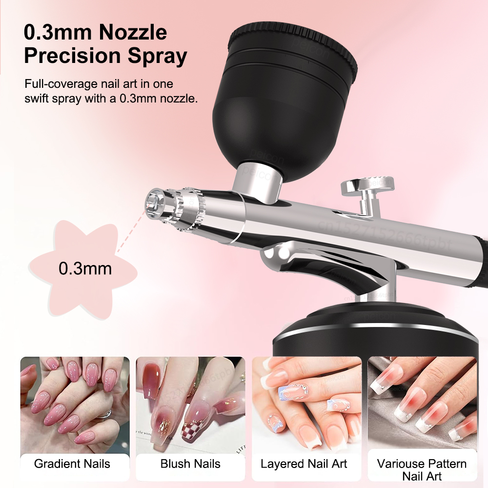  Airbrush dengan Kompresor, P - Airbrush Kit With Mini Compressor ulasan dan harga