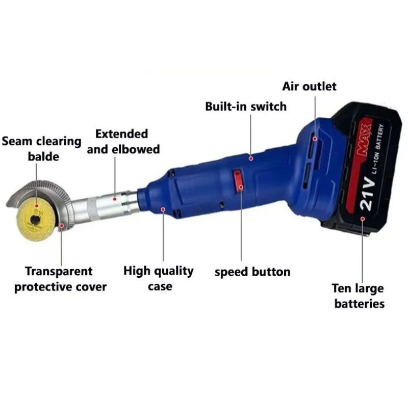 Motor Tanpa Kabel Bertenaga Ba - Brushless Angle Grinder Battery Powered ulasan dan harga