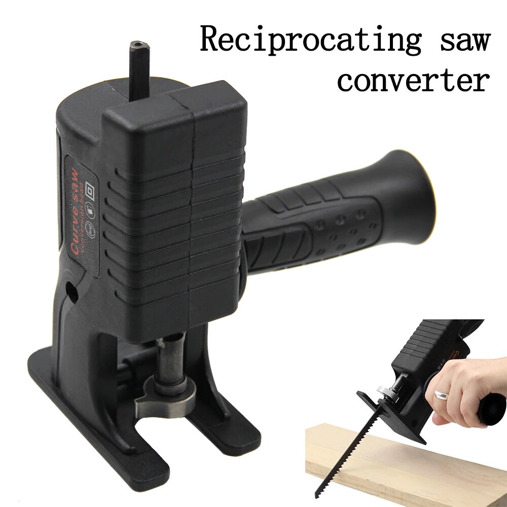 Bor listrik genggam ke gergaji - Reciprocating Saw Attachment Drill ulasan dan harga