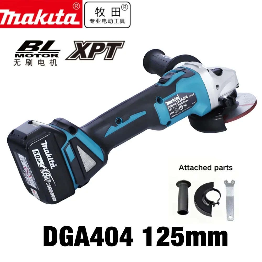 Makita DGA404 125mm Mesin Geri - Brushless Angle Grinder Battery Powered ulasan dan harga