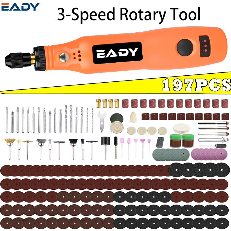 Perangkat Perkakas Putar Tanpa - Cordless Rotary Tool Kit Accessories ulasan dan harga