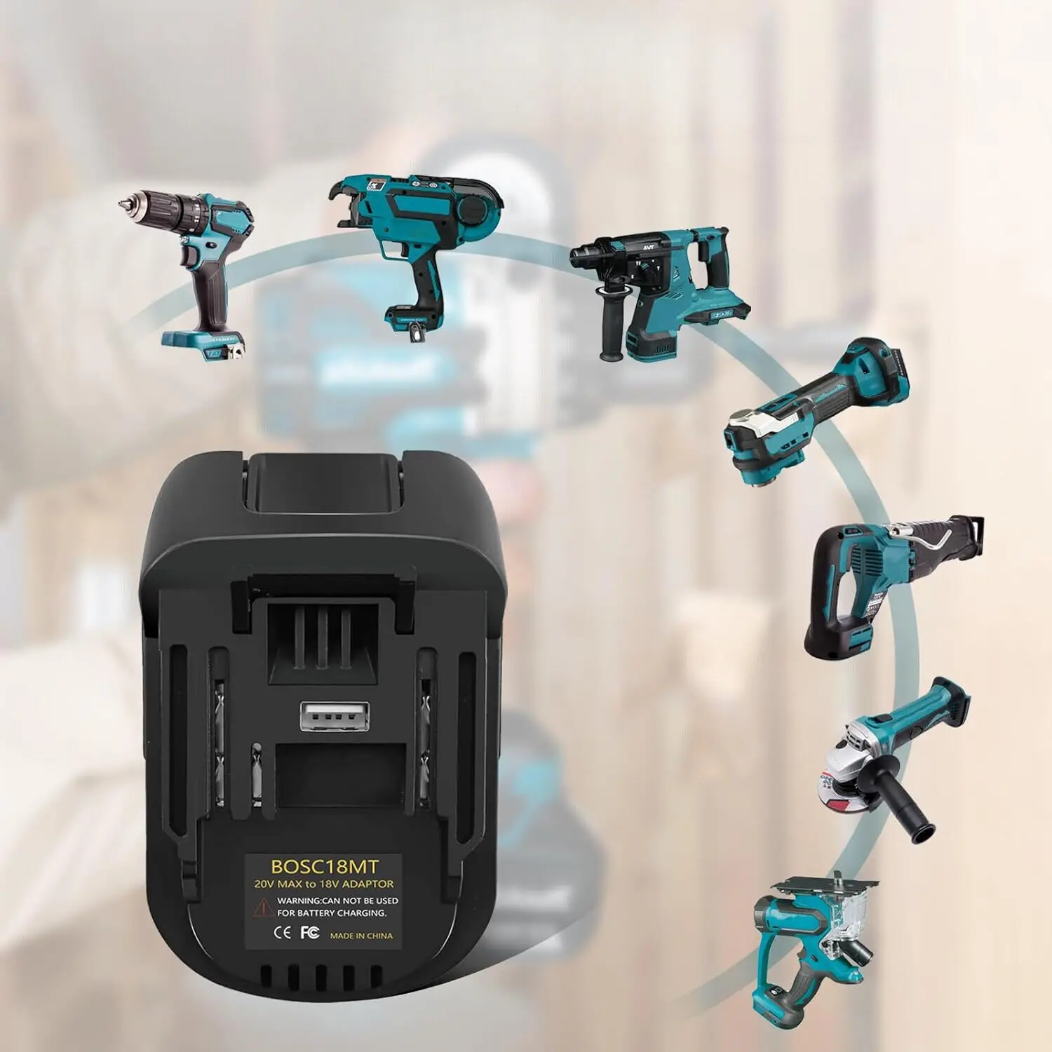 Adaptor Alat Bosch untuk Makit - Brushless Cordless Electric Drill 18V ulasan dan harga