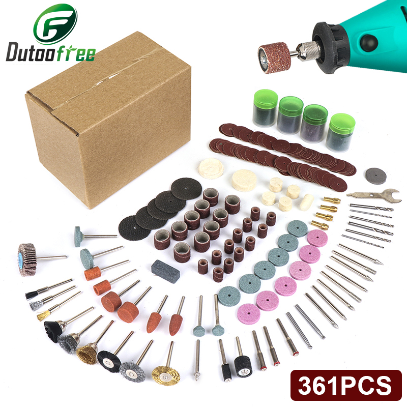 361 buah/lot peralatan listrik - Cordless Rotary Tool Kit Accessories ulasan dan harga