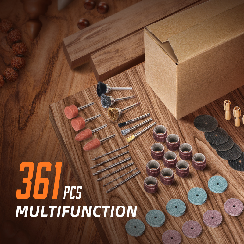 361 buah/lot peralatan listrik - Cordless Rotary Tool Kit Accessories ulasan dan harga