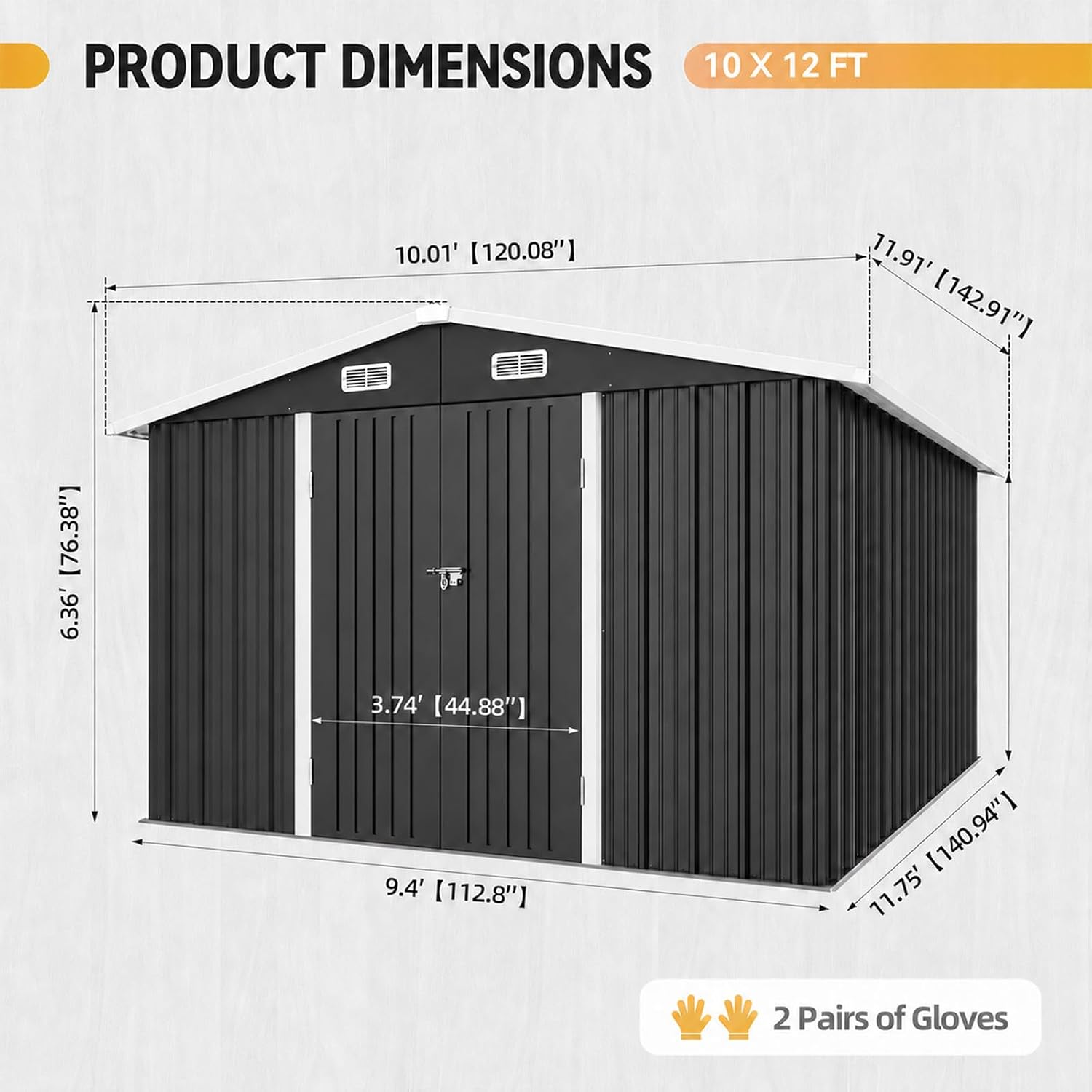 Gudang Penyimpanan Luar Ruanga - Garden Tools ulasan dan harga