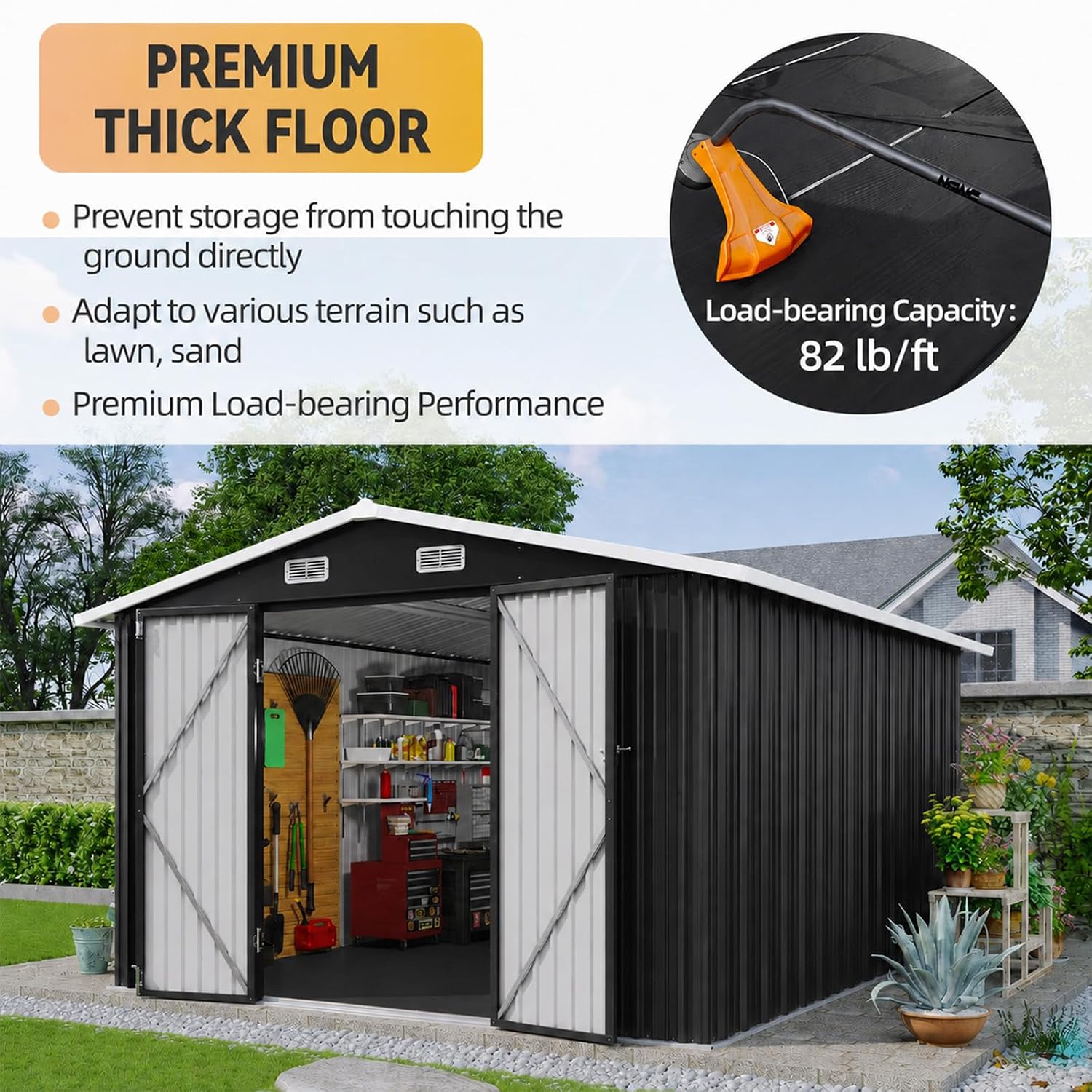 Gudang Penyimpanan Luar Ruanga - Garden Tools ulasan dan harga